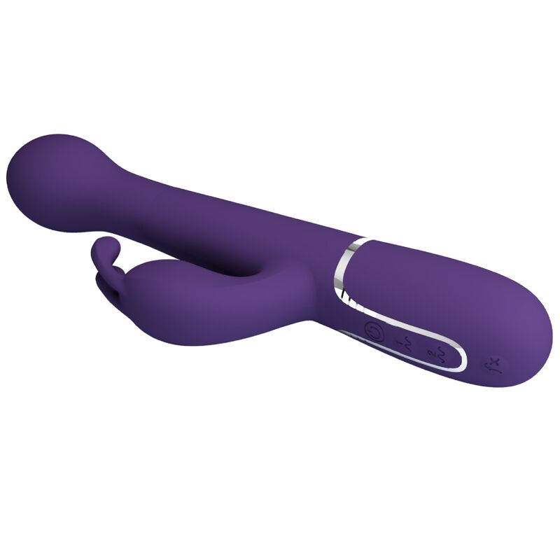PRETTY LOVE - Dejon 3-in-1 Multifunktions-Rabbit-Vibrator Lila