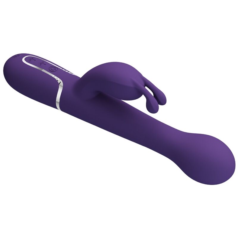 PRETTY LOVE - Dejon 3-in-1 Multifunktions-Rabbit-Vibrator Lila