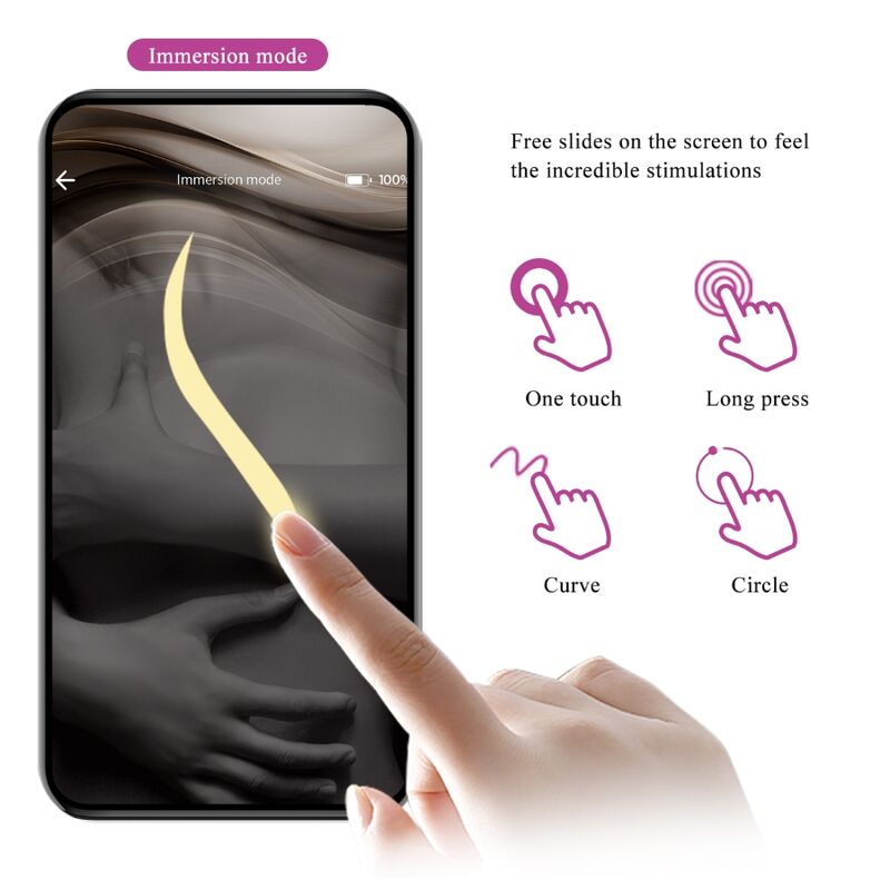PRETTY LOVE - Hector Elektroschock-Vibrator - Kostenlose App Violett