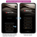 PRETTY LOVE - Hector Elektroschock-Vibrator - Kostenlose App Violett