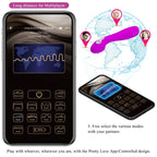 PRETTY LOVE - Hector Elektroschock-Vibrator - Kostenlose App Violett