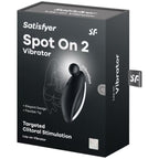 SATISFYER - Spot On 2 Auflegevibrator Schwarz diskret