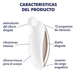 SATISFYER - SPOT ON 2 AUFLEGEVIBRATOR WEISS