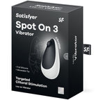 SATISFYER - Spot On 3 Klitorisstimulator Schwarz kompakt