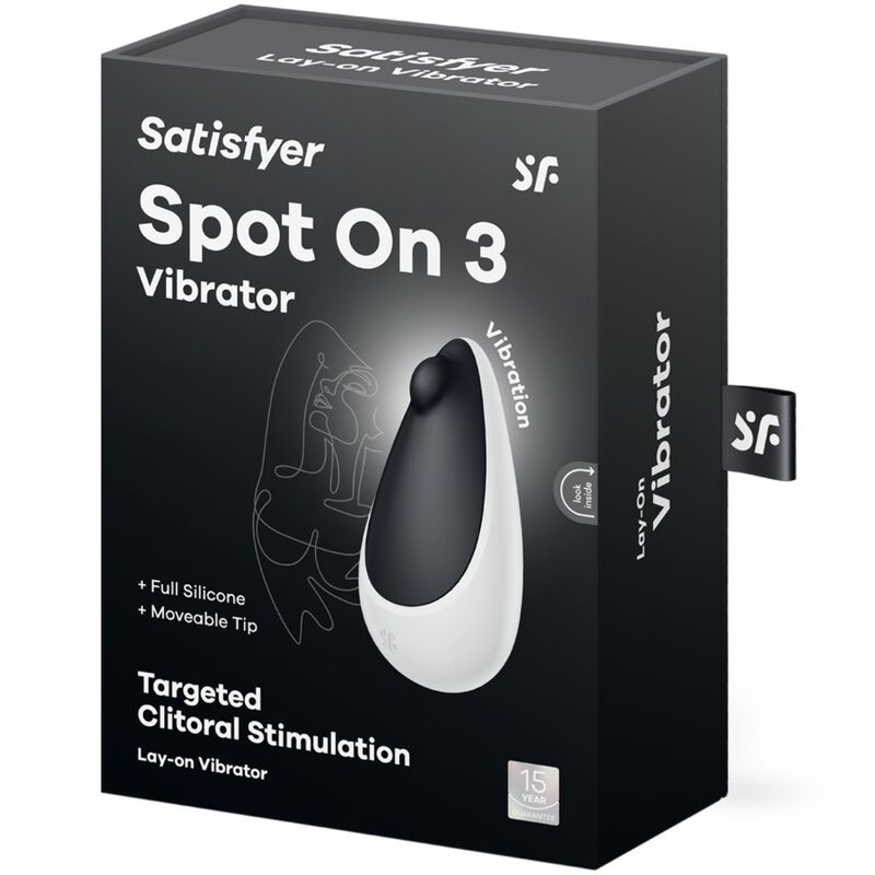 SATISFYER - Spot On 3 Klitorisstimulator Schwarz kompakt