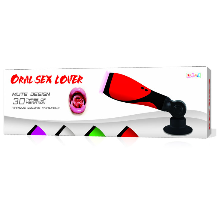 BAILE - Oral Sex Lover Masturbator mit 30 Vibrationsmodi und Adapter