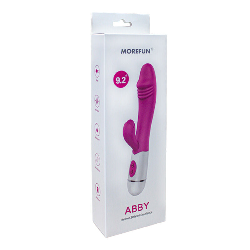 ARMONY – Abby Vibrator mit zusätzlichem Stimulator und 16 Geschwindigkeitsstufen, Rosa