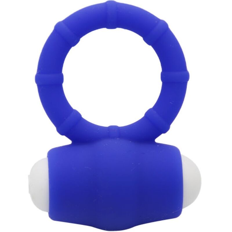 ARMONY – Power O vibrierender Silikon-Penisring, Blau