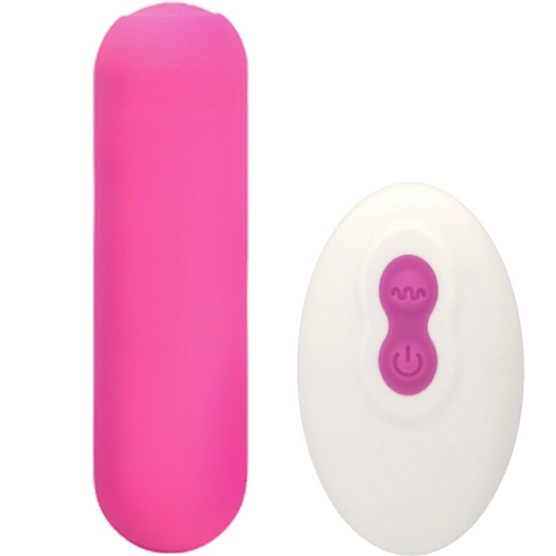 ARMONY – Splash Joie Bullet-Vibrator aus Silikon mit Fernbedienung, 10 Vibrationsmodi, Rosa