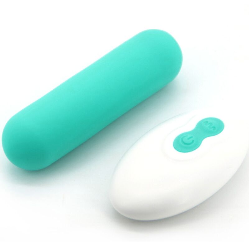ARMONY – Splash Joie Bullet-Vibrator aus Silikon mit Fernbedienung, 10 Vibrationsmodi, Grün