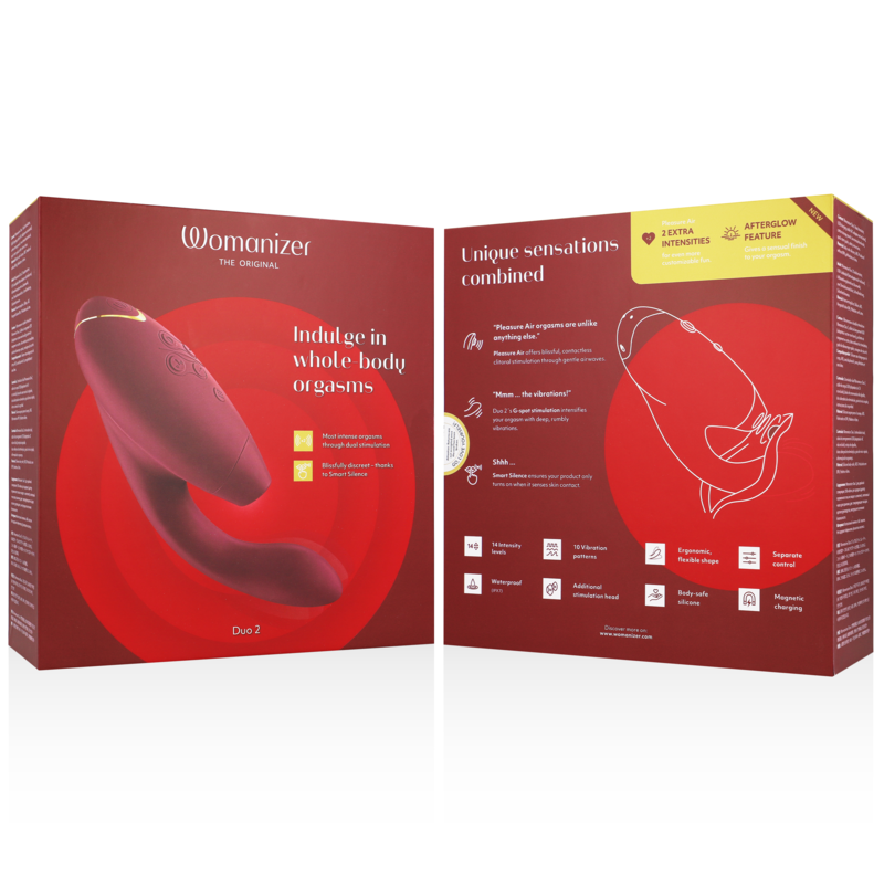 WOMANIZER - Duo 2 Stimulator Bordeaux