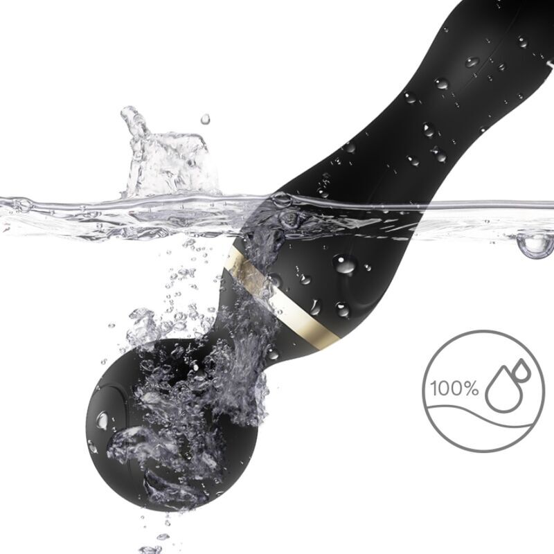 ARMONY – Freeza Massager und Vibrator mit besonders flexiblem Kopf, Schwarz