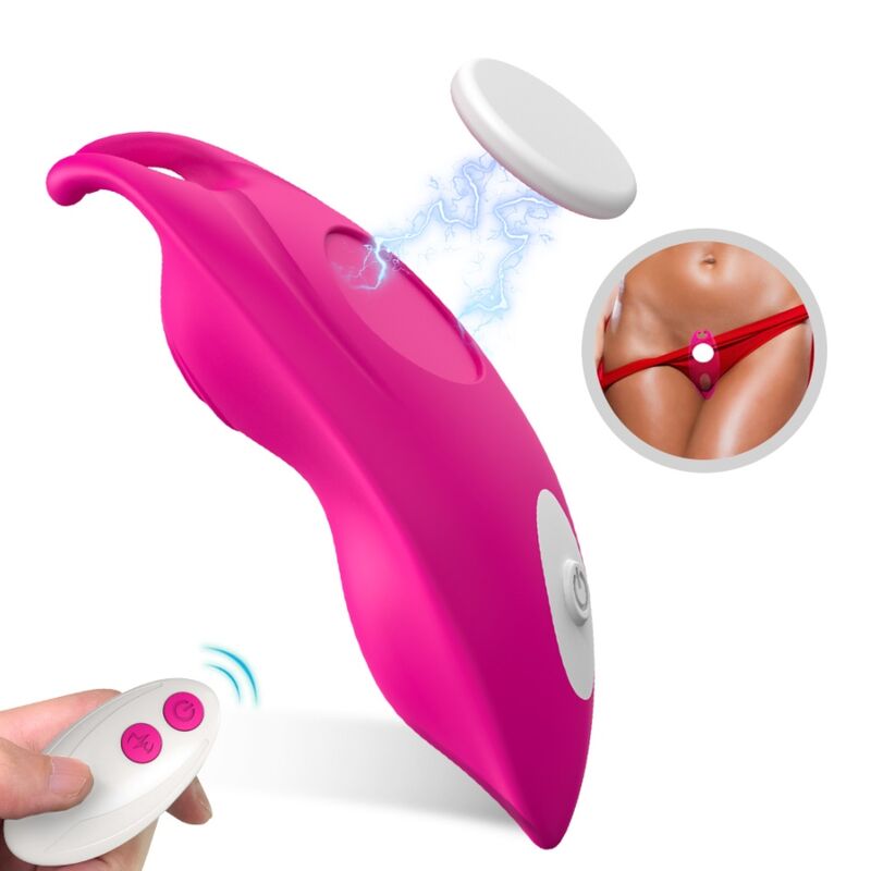 ARMONY – Honeybee tragbarer G-Punkt-Höschenvibrator mit Fernbedienung, Fuchsia