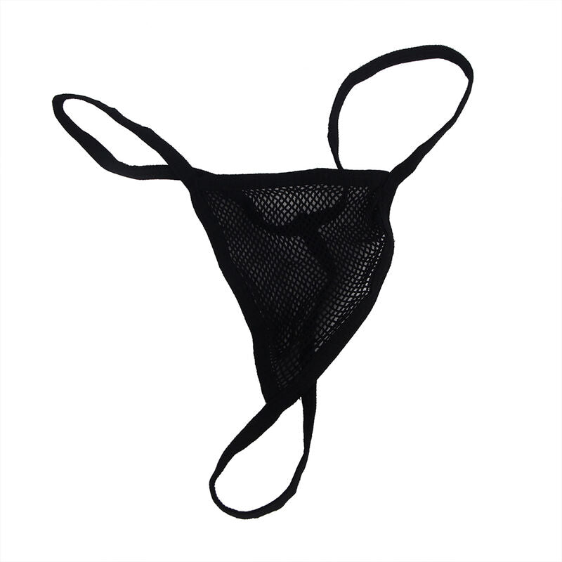 SUBBLIME – Netz-Bodystocking mit Handschuhen und Strass Schwarz One Size