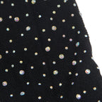 SUBBLIME – 952198 Netz-Kleid mit Strass Schwarz One Size (Einheitsgröße)