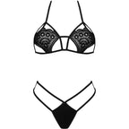 LIVCO CORSETTI FASHION – Jimena LC 20216 BH + String Schwarz One Size (Einheitsgröße)