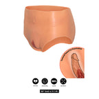 HIDDEN DESIRE - ALTER EGO OFFENER VAGINA-SLIP MIT HOHER TAILLE, FLEISCH