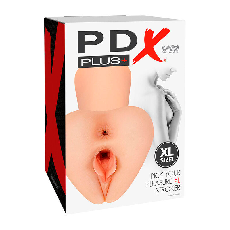 PDX PLUS - Pick Your Pleasure XL realistischer Stroker Hautfarben
