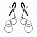 KINK – 3 O-Ring Nippelklammern 6 cm