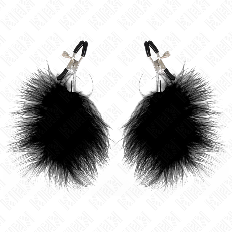 KINK – Federnippelklammer schwarz 7 cm
