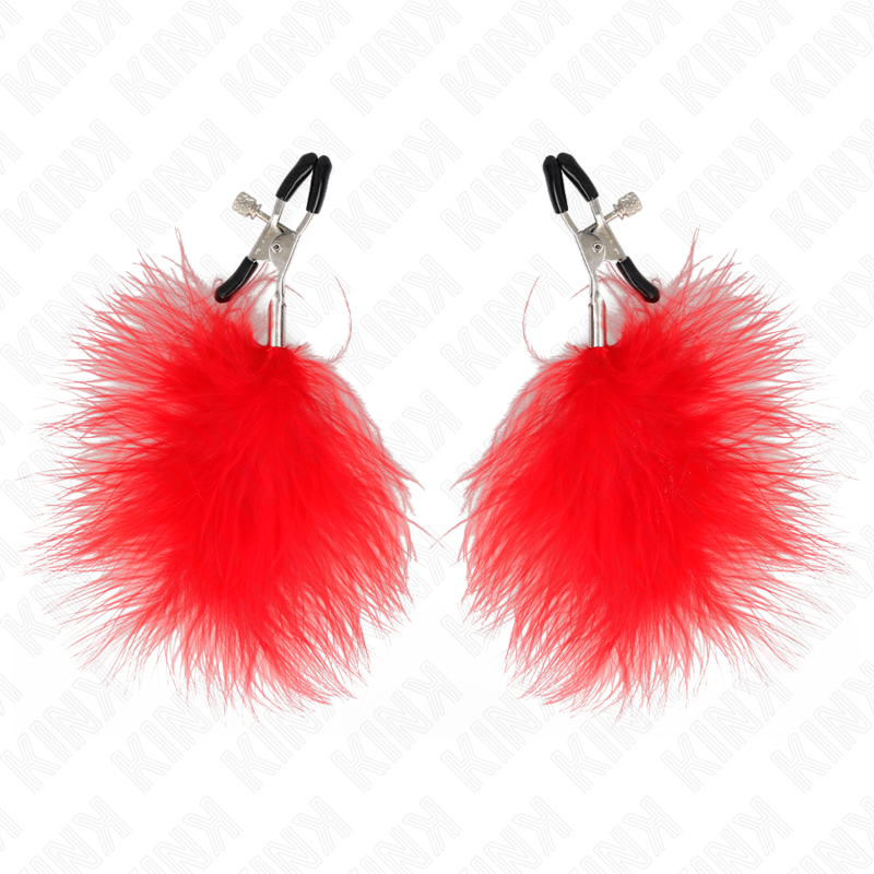 KINK – Federnippelklammer rot 7 cm