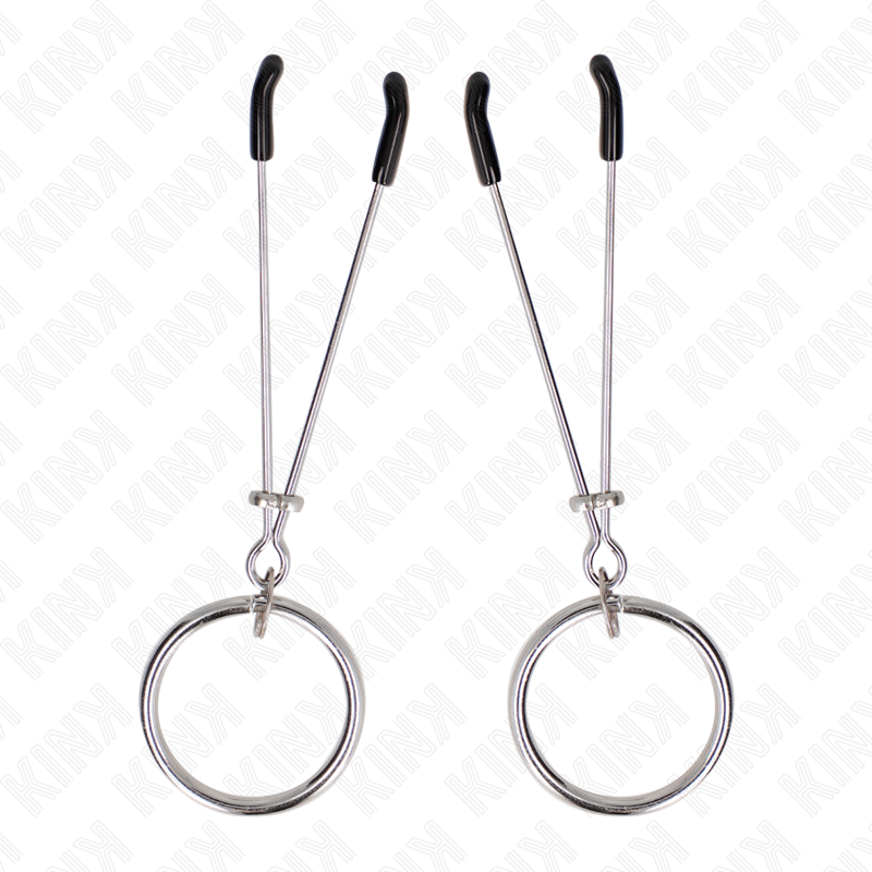 KINK – Dünne Nippelklammern mit O-Ring 7 cm