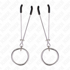 KINK – Dünne Nippelklammern mit O-Ring 7 cm