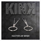 KINK – Dünne Nippelklammern mit O-Ring 7 cm