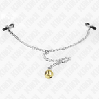 KINK – Ketten-Nippelklammern mit Glocke 30 cm