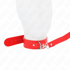 KINK - HALSKETTE MIT GÜRTEL 116 CM ROJO GURT VERSTELLBAR 32-50 CM X 8 CM