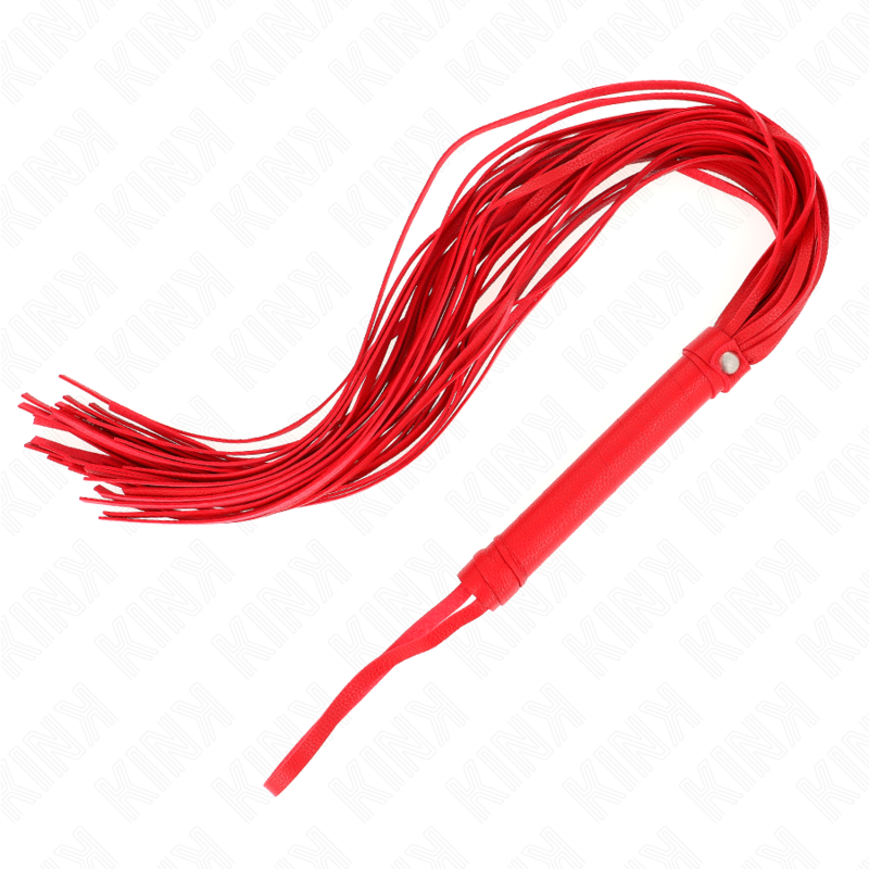 KINK – Rote Weich-PVC-Peitsche 70 cm