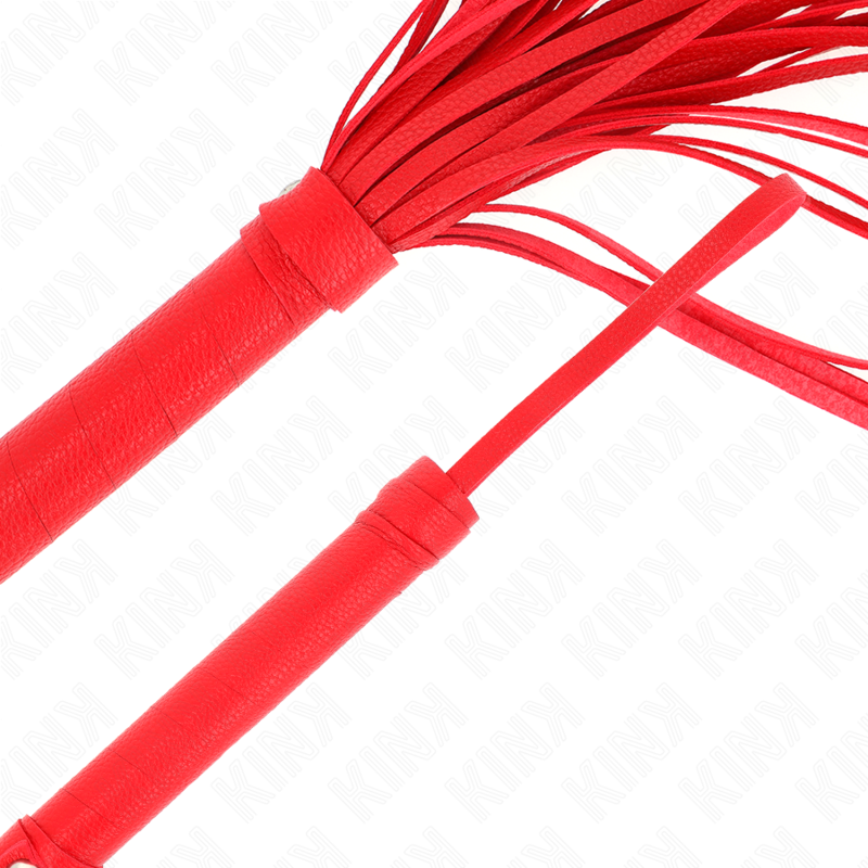 KINK – Rote Weich-PVC-Peitsche 70 cm