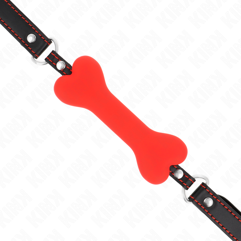 KINK – Roter Knochen 12 cm Gag 63 x 2 cm