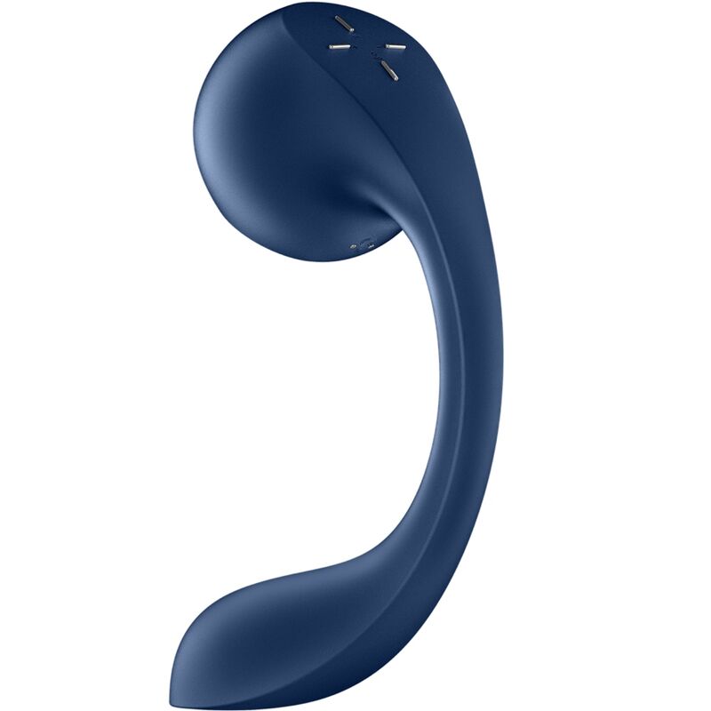 SATISFYER - Pro+ Wave 4 G-Spot & Air Pulse Stimulator - Kostenlose App Dunkelblau