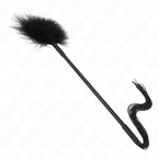 KINK - SILIKONPEITSCHE MIT FEDERN ZUM KITZELN 47 CM