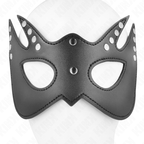 KINK – Fledermaus Maske mit Nieten 23 x 15 cm