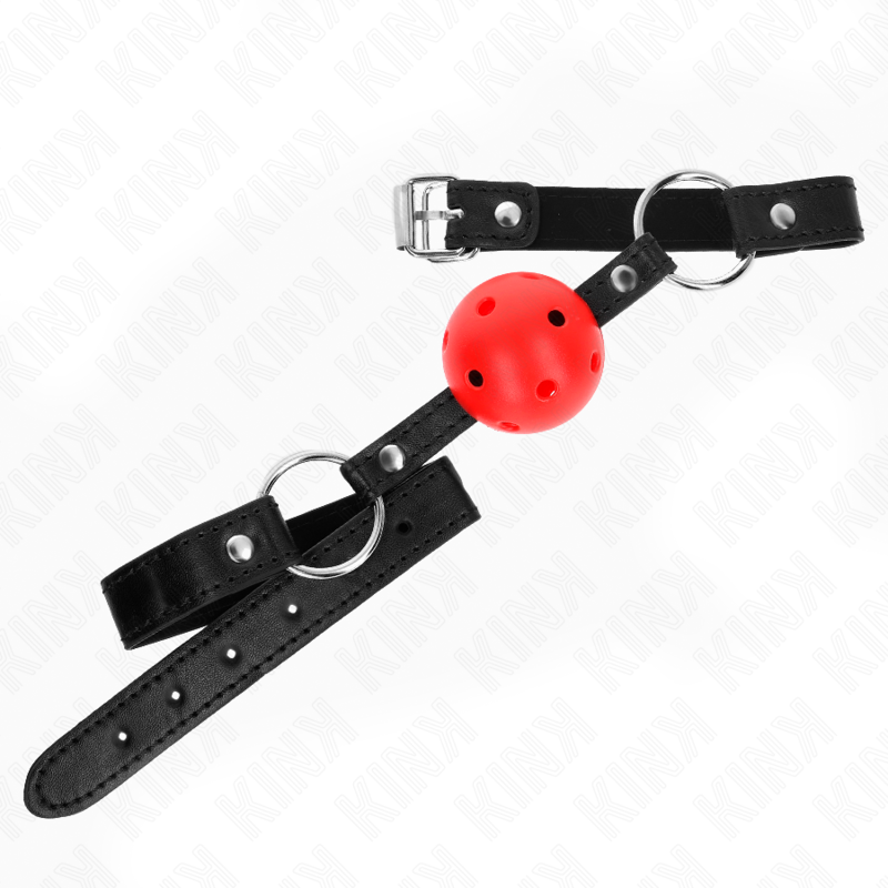 KINK – Hohlharter roter Ball 4,5 cm Gag Modell 1 63,5 x 2 cm