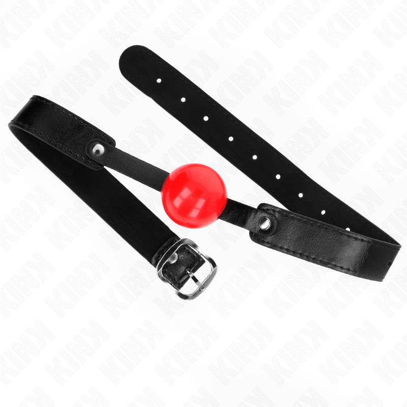 KINK – Soft TPE Ball 4 cm Gag Modell 1 66 x 2,5 cm verstellbar 41–61 cm