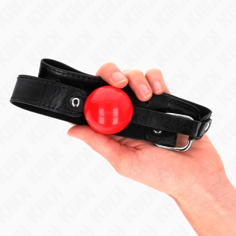 KINK – Soft TPE Ball 4 cm Gag Modell 1 66 x 2,5 cm verstellbar 41–61 cm