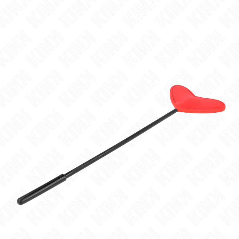 KINK – Rotes herzförmiges Paddel 33 x 10 cm
