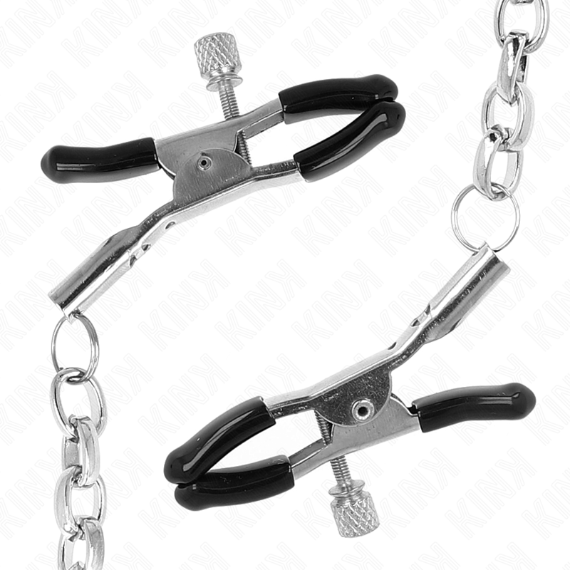 KINK – Dicke Ketten-Nippelklammern 30 cm