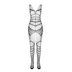 PASSION – BS102 Bodystocking Weiß One Size