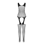PASSION – BS104 Bodystocking Weiß One Size