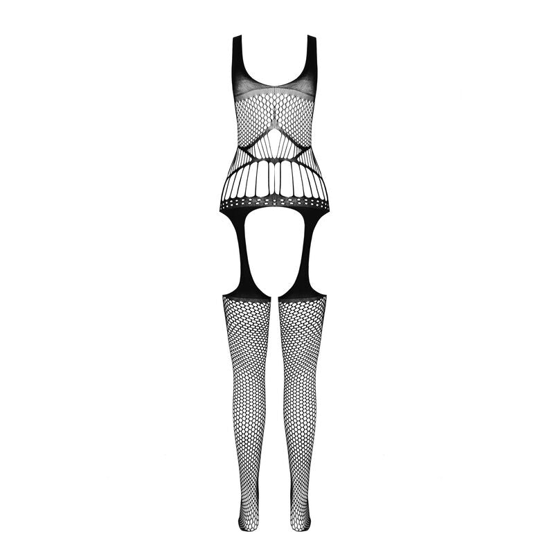 PASSION – BS106 Bodystocking Schwarz One Size