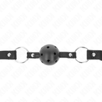 KINK – Hohlharter schwarzer Ball 4,5 cm Gag Modell 1 63,5 x 2 cm