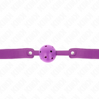 KINK – Lila atmungsaktiver Ball 4,5 cm Gag 65 x 2,5 cm