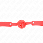 KINK – Roter atmungsaktiver Ball 4,5 cm Knebel 65 x 2,5 cm