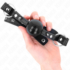 KINK – Ball 4 cm Knebel mit Spitzenniet und Schnappverschluss 65 x 2 cm