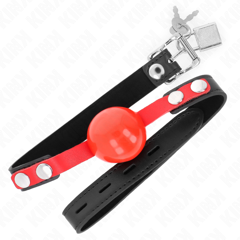 KINK – Soft TPE Ball 4 cm Gag Modell 4 60 x 2 cm verstellbar 37–52 cm