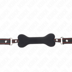 KINK – Schwarzer Knochen 12 cm Gag 63 x 2 cm